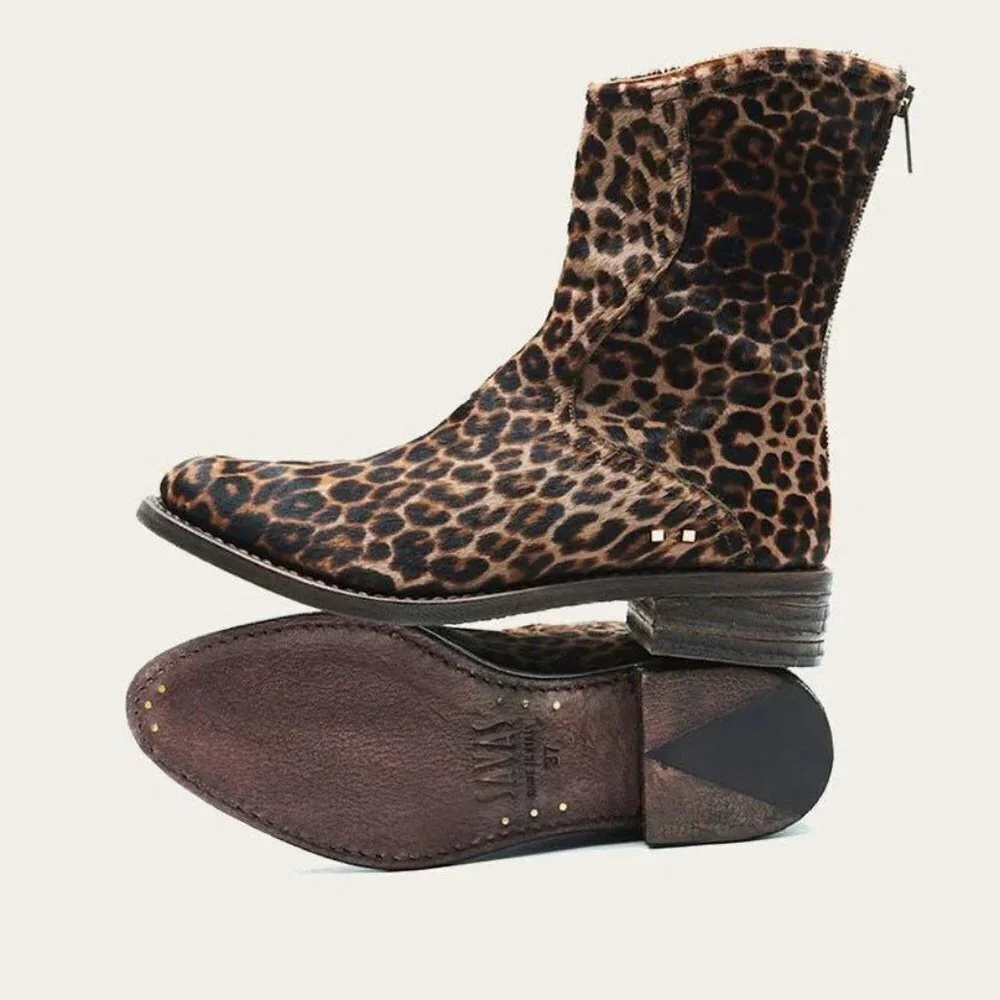 SAVAS THE LEGEND FUR ZIP BOOTS 6 - Picture 1 of 10